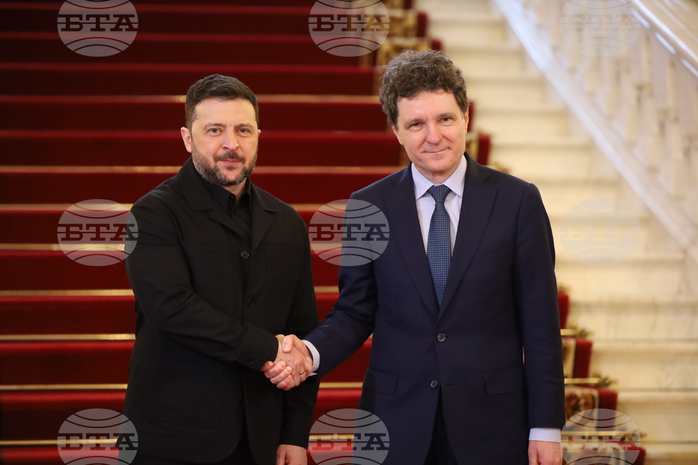 Румъния - Никушор Дан - Володимир Зеленски - среща