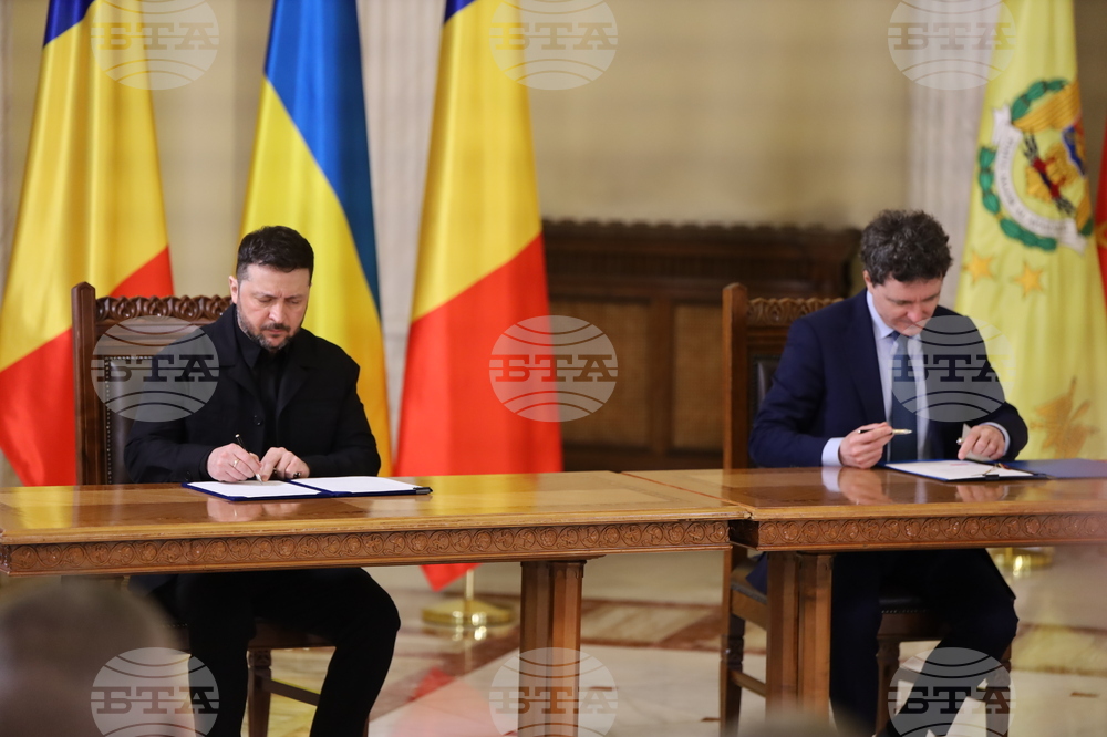Румъния - Никушор Дан - Володимир Зеленски - среща