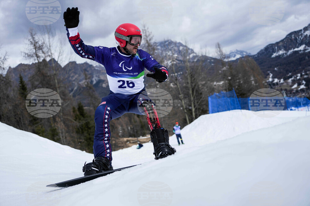 Milan Cortina Paralympics Snowboard