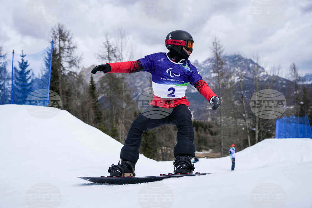 Milan Cortina Paralympics Snowboard