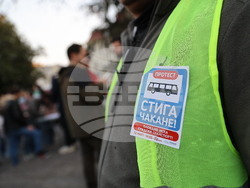 Пловдив - протест - градски транспорт