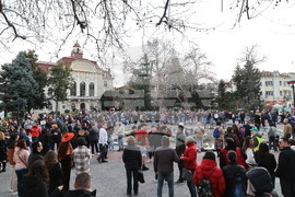 Пловдив - протест - градски транспорт