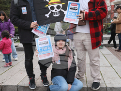 Пловдив - протест - градски транспорт