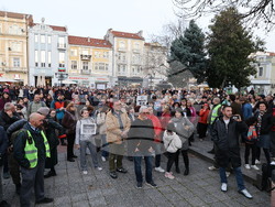 Пловдив - протест - градски транспорт