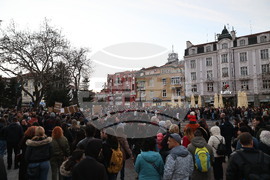 Пловдив - протест - градски транспорт