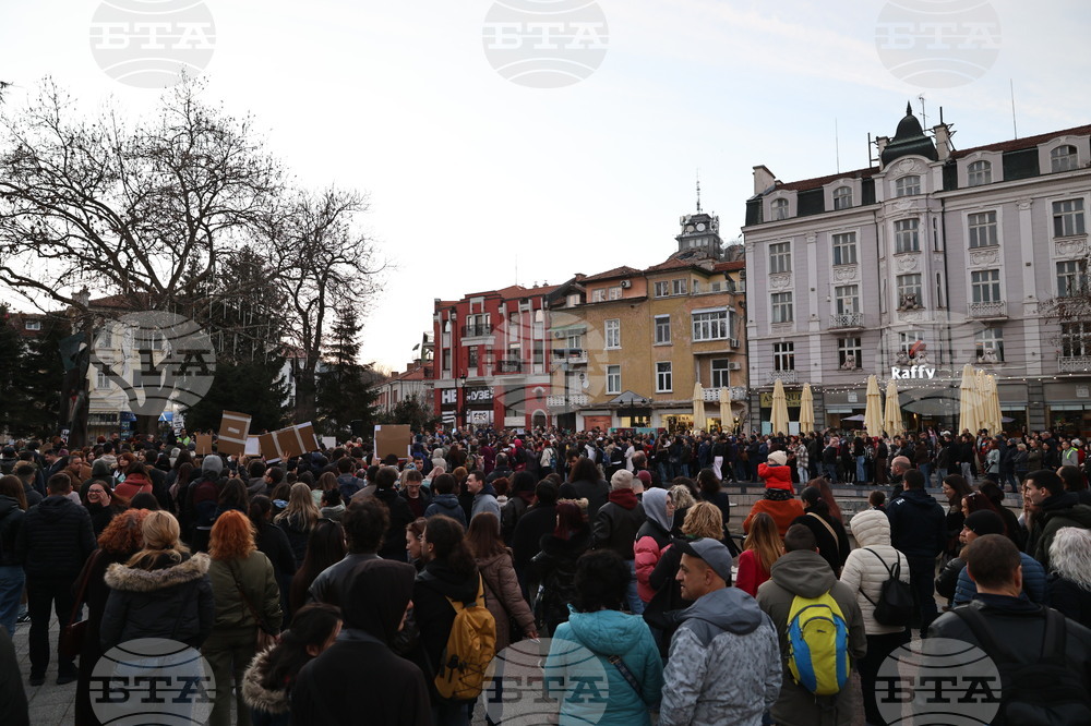 Пловдив - протест - градски транспорт
