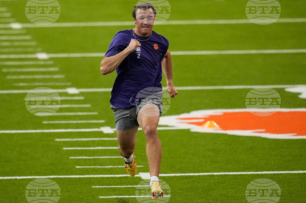 Clemson Pro Day Football