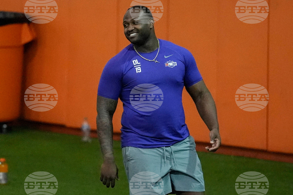 Clemson Pro Day Football