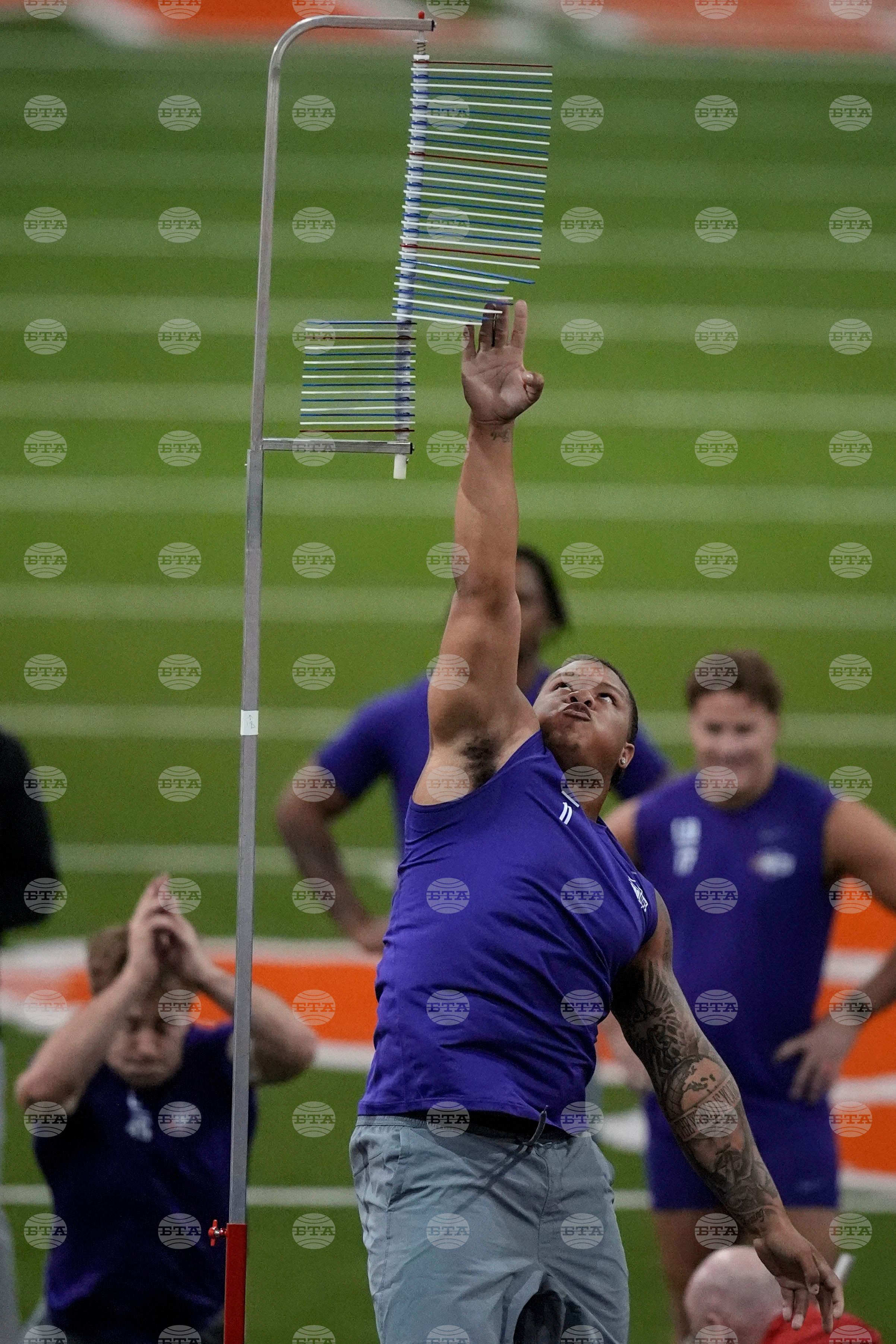 Clemson Pro Day Football