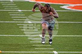 Clemson Pro Day Football