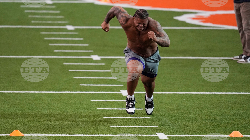 Clemson Pro Day Football