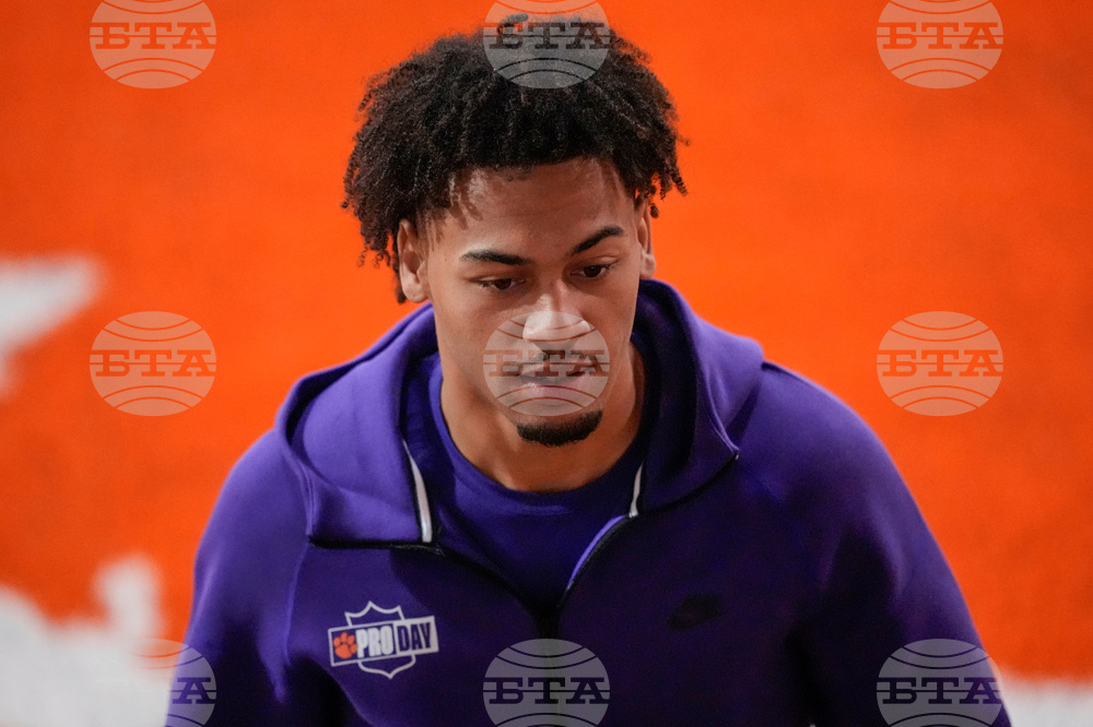 Clemson Pro Day Football