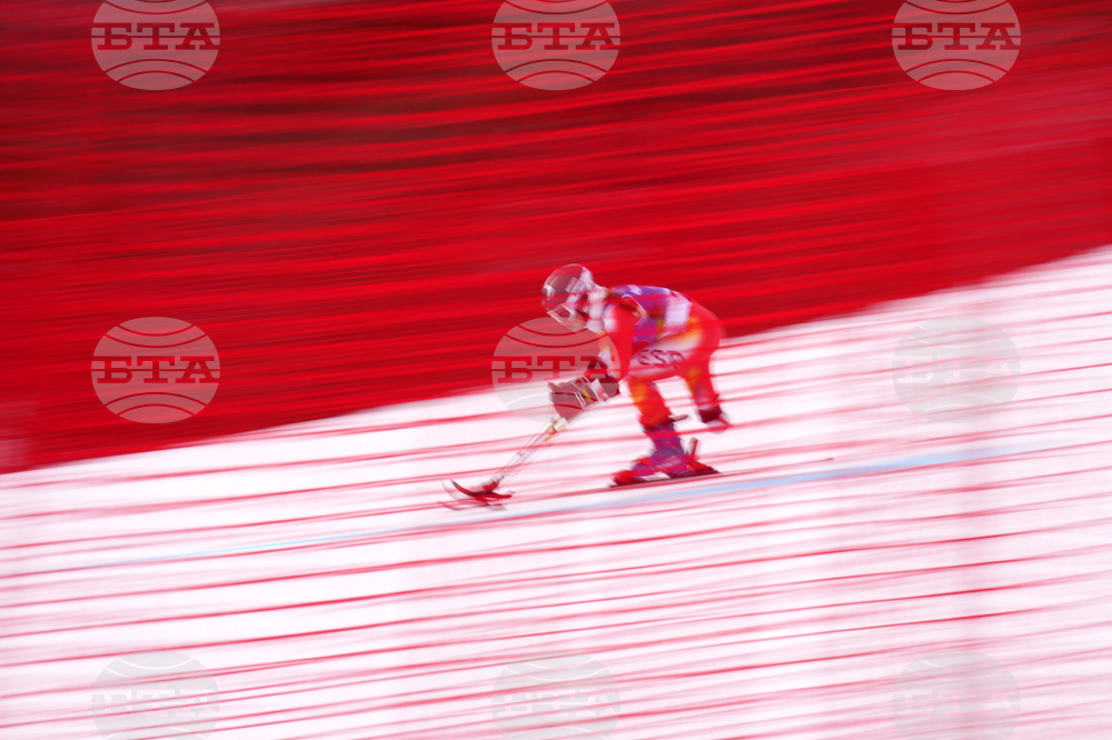 APTOPIX Milan Cortina Paralympics Alpine Skiing