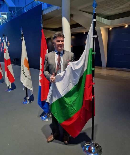 Президентът на БФС Борислав Михайлов взе участие в 47-ия редовен конгрес на УЕФА и гласува за нов мандат на Александър Чеферин