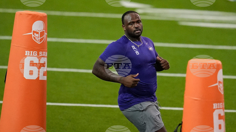 Clemson Pro Day Football