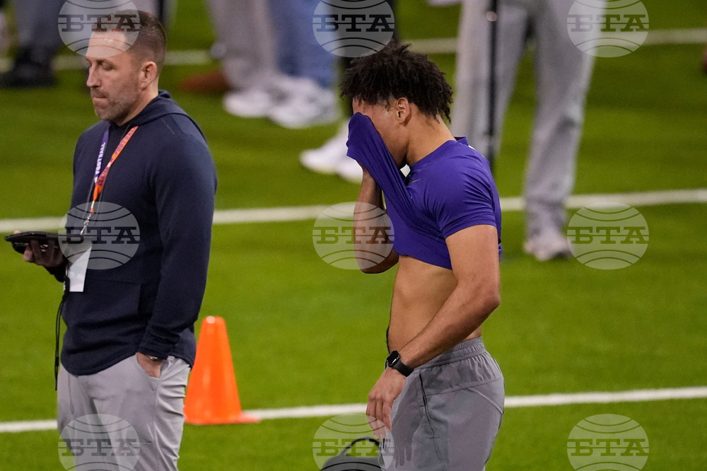 Clemson Pro Day Football