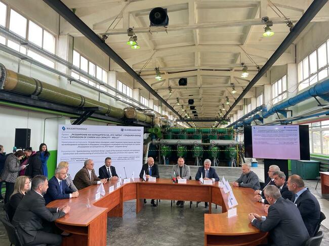 Булгартрансгаз: Стартира разширението на сондажния фонд на подземното газово хранилище „Чирен“