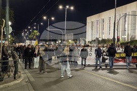 Гърция - Атина - шествие против войната в Близкия изток