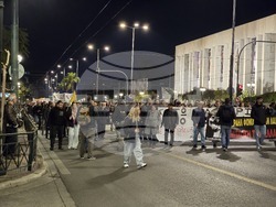 Гърция - Атина - шествие против войната в Близкия изток
