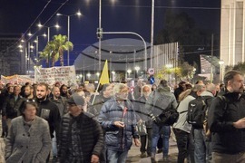 Гърция - Атина - шествие против войната в Близкия изток