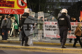 Гърция - Атина - шествие против войната в Близкия изток
