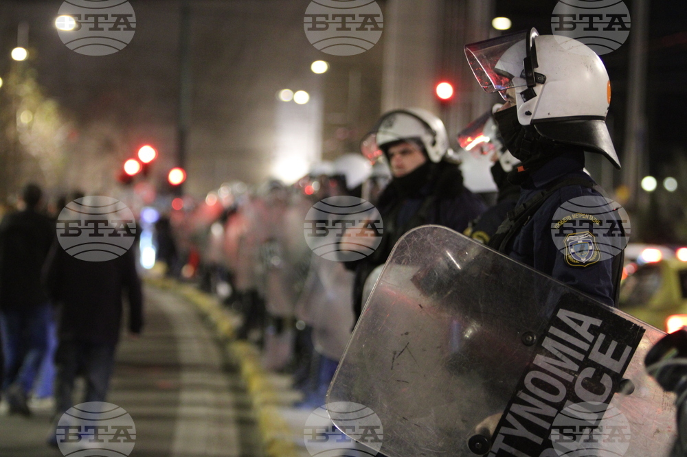 Гърция - Атина - шествие против войната в Близкия изток