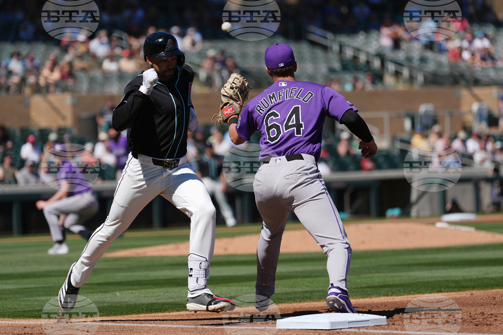 Rockies Diamondbacks Spring Baseball