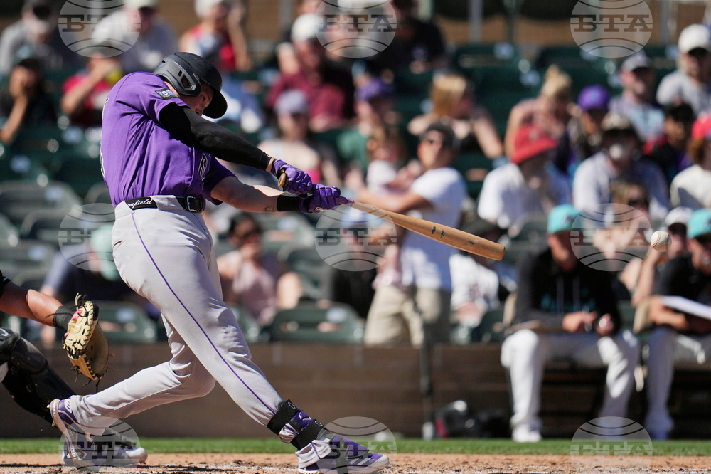 Rockies Diamondbacks Spring Baseball