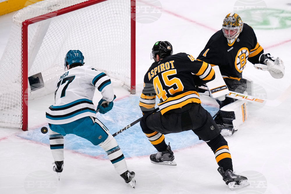 Sharks Bruins Hockey