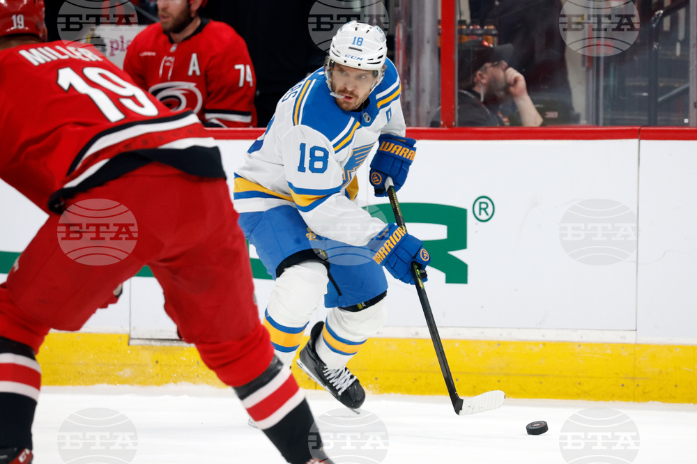 Blues Hurricanes Hockey