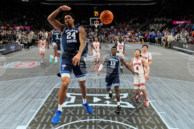 APTOPIX B12 BYU Houston Basketball