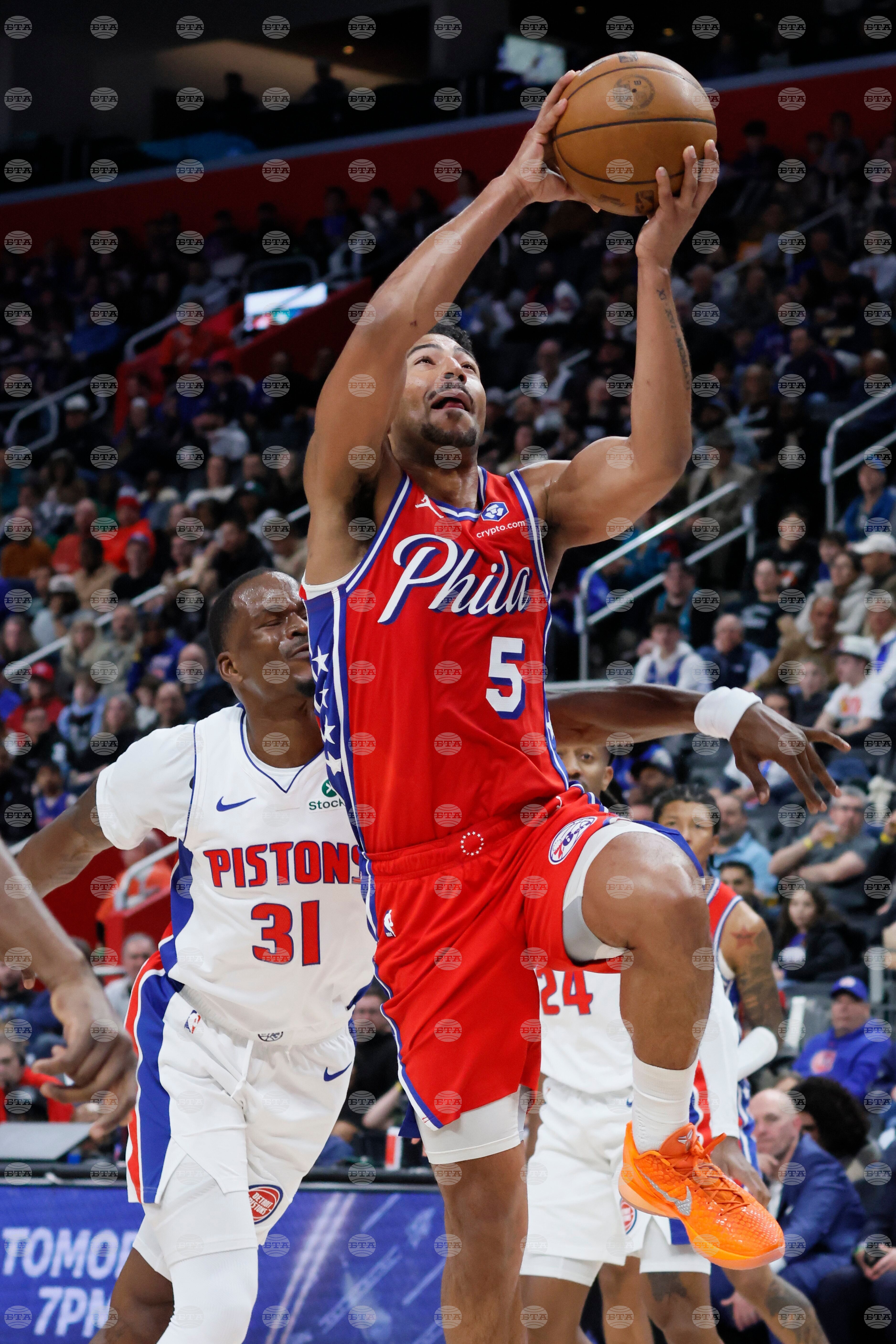 76ers Pistons Basketball