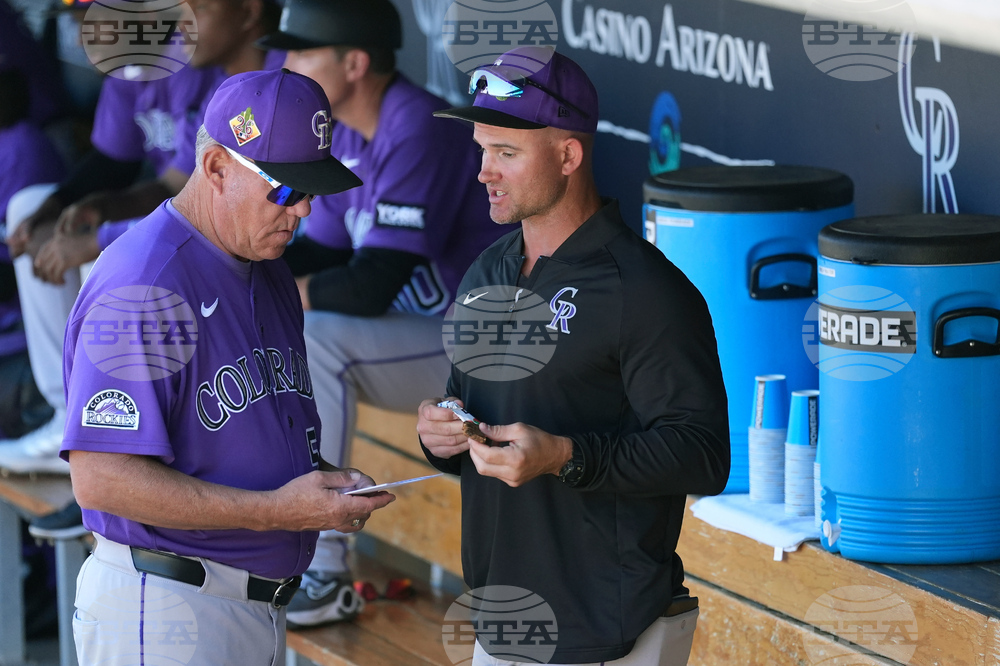 Rockies Diamondbacks Spring Baseball