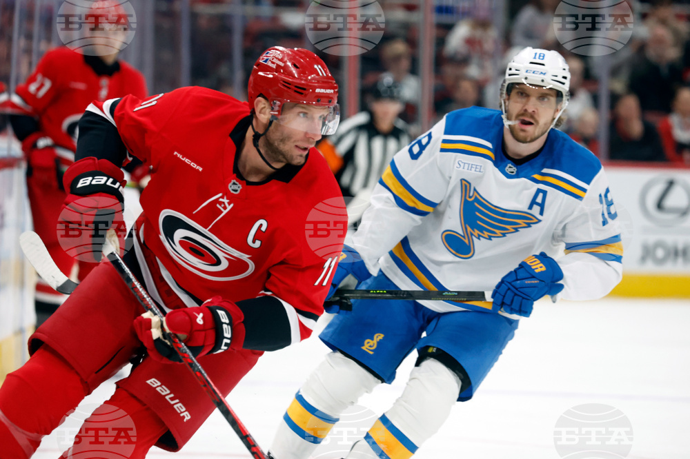 Blues Hurricanes Hockey