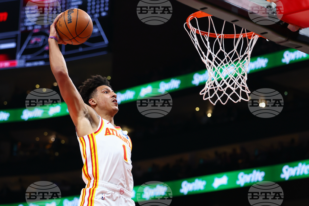Nets Hawks Basketball