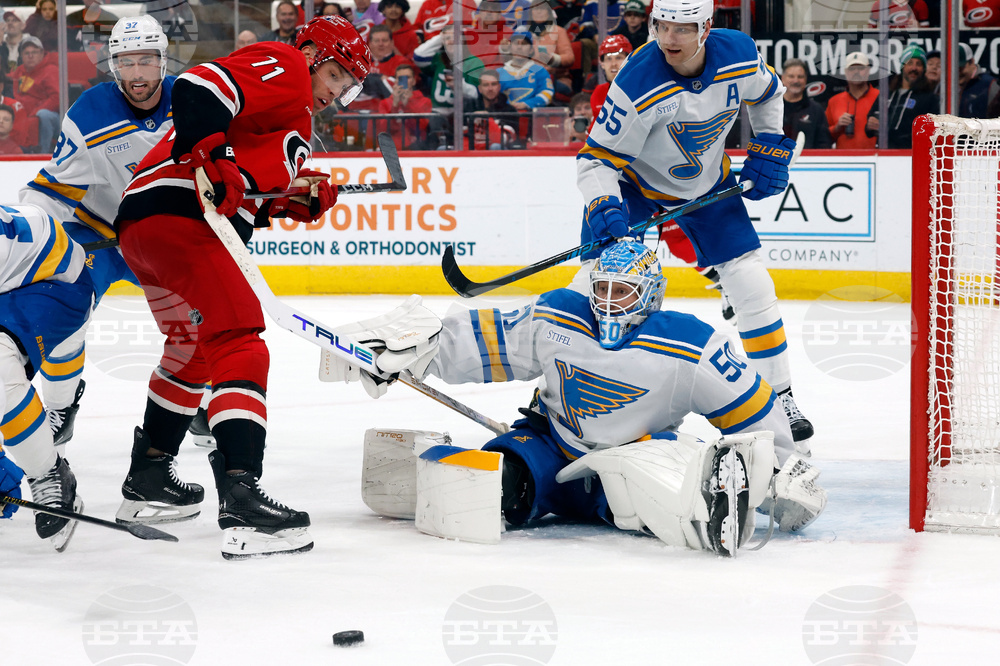 Blues Hurricanes Hockey