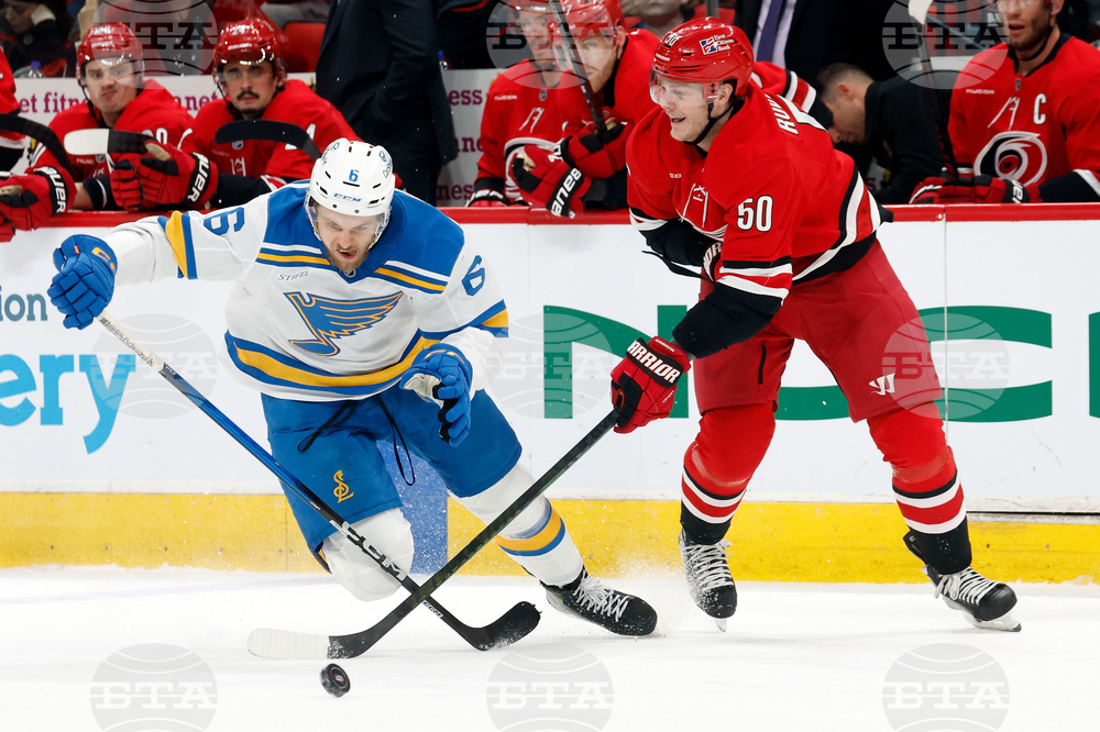 Blues Hurricanes Hockey