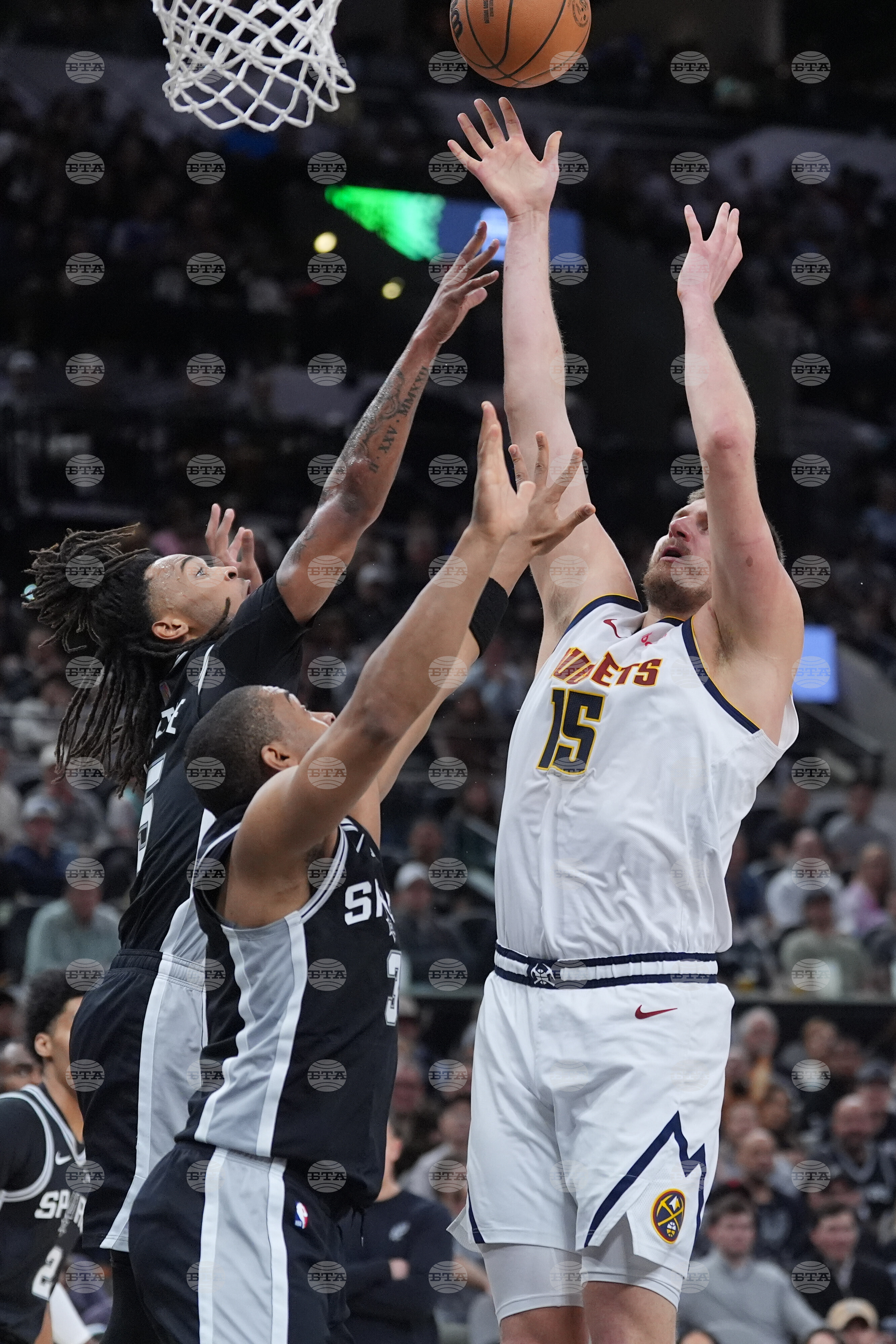 Nuggets Spurs Basketball