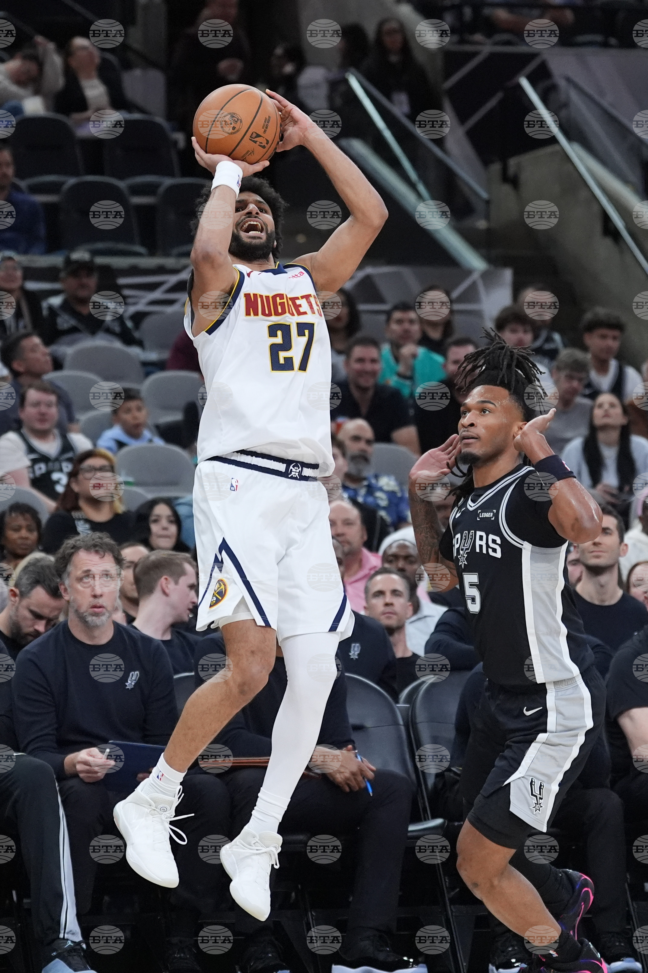 Nuggets Spurs Basketball