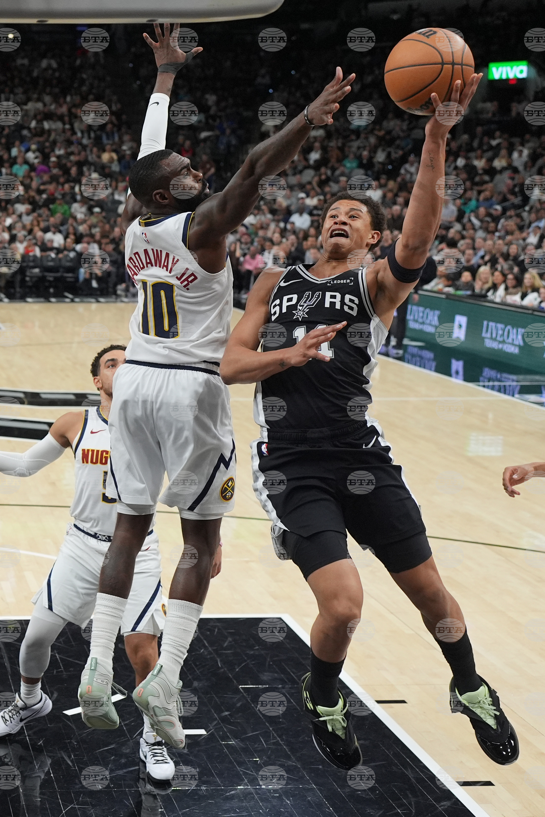 Nuggets Spurs Basketball