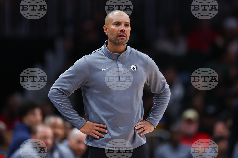 Nets Hawks Basketball