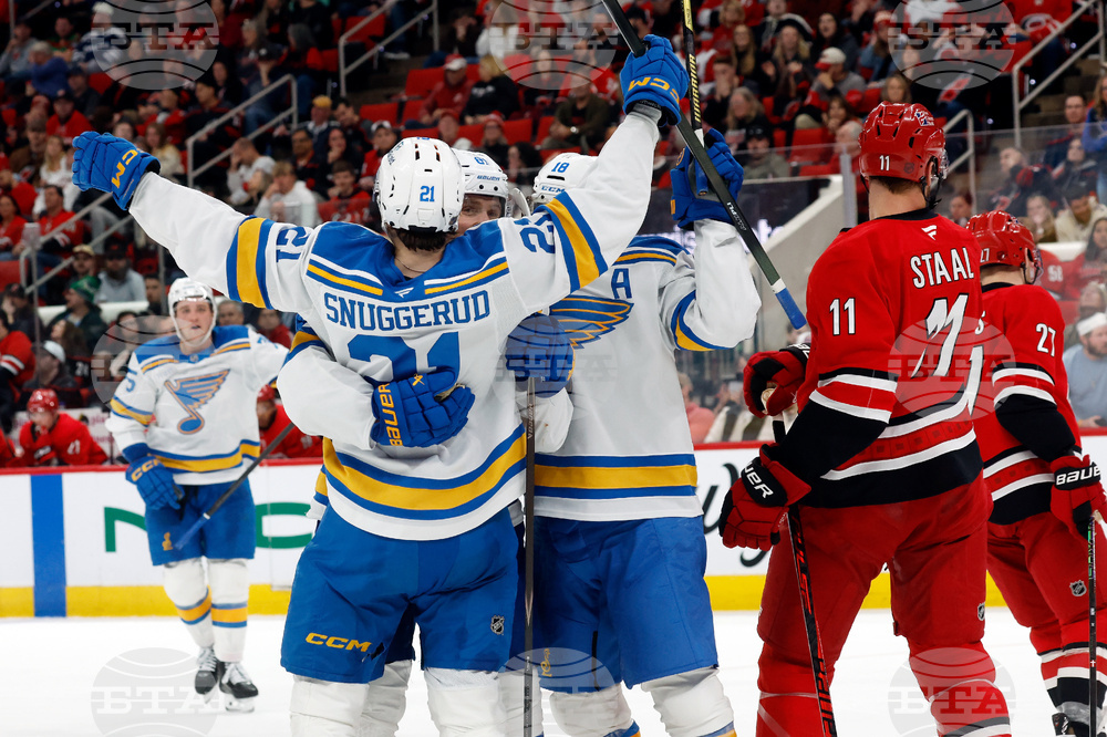 Blues Hurricanes Hockey