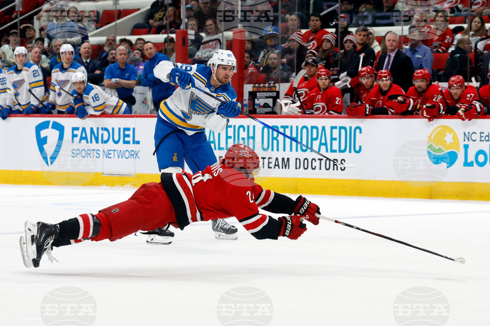 Blues Hurricanes Hockey