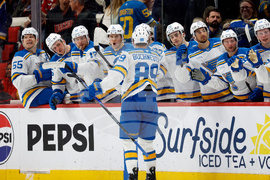 Blues Hurricanes Hockey