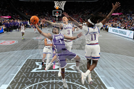 APTOPIX B12 TCU Kansas Basketball