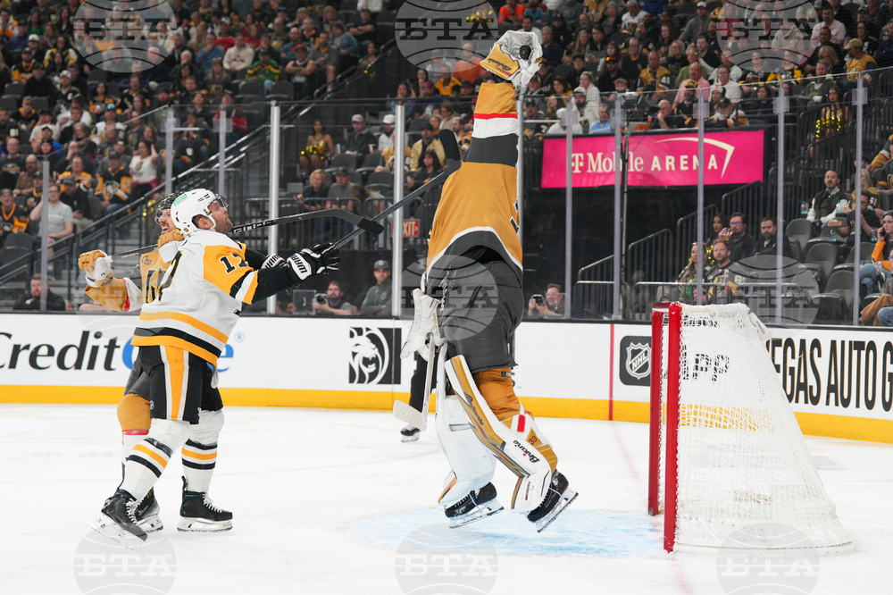 Penguins Golden Knights Hockey