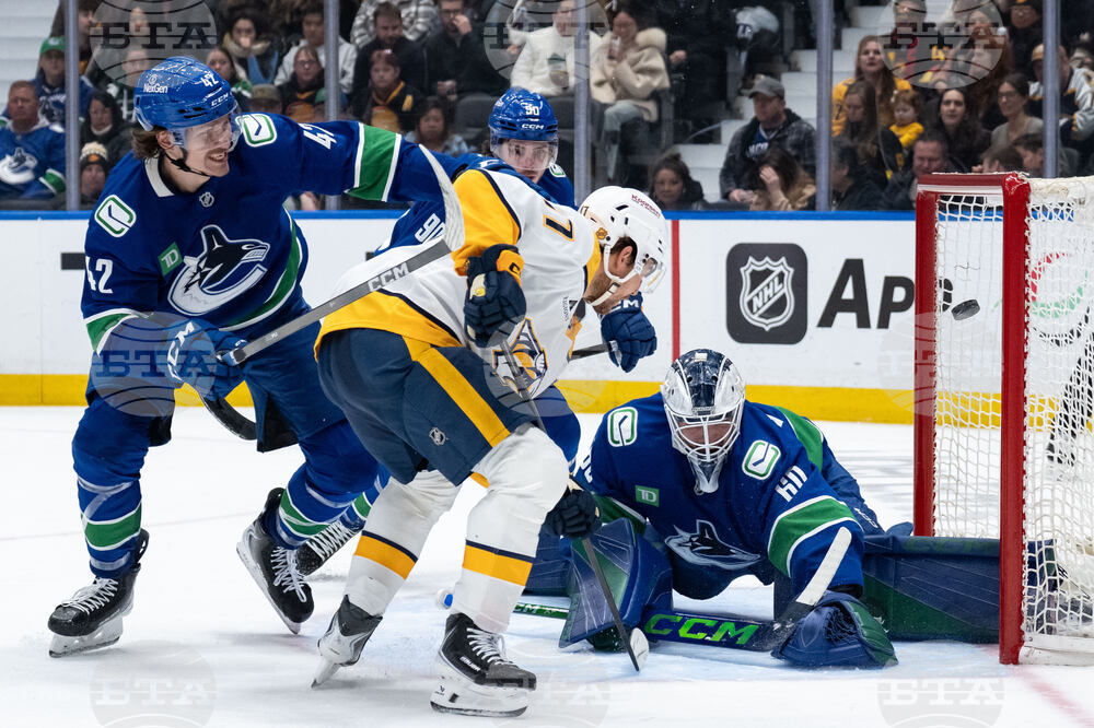 Predators Canucks Hockey