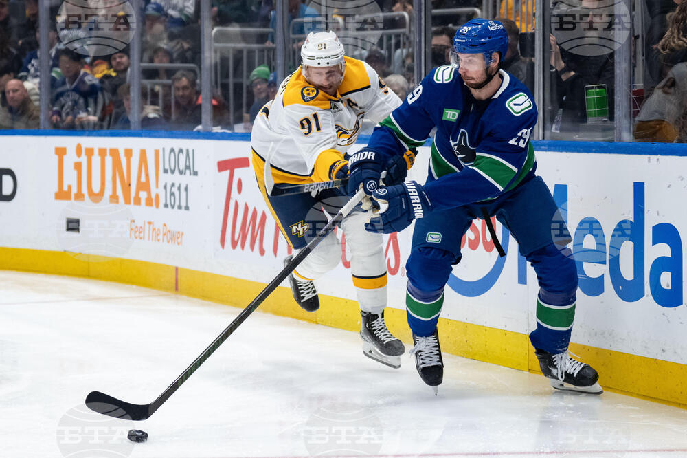 Predators Canucks Hockey