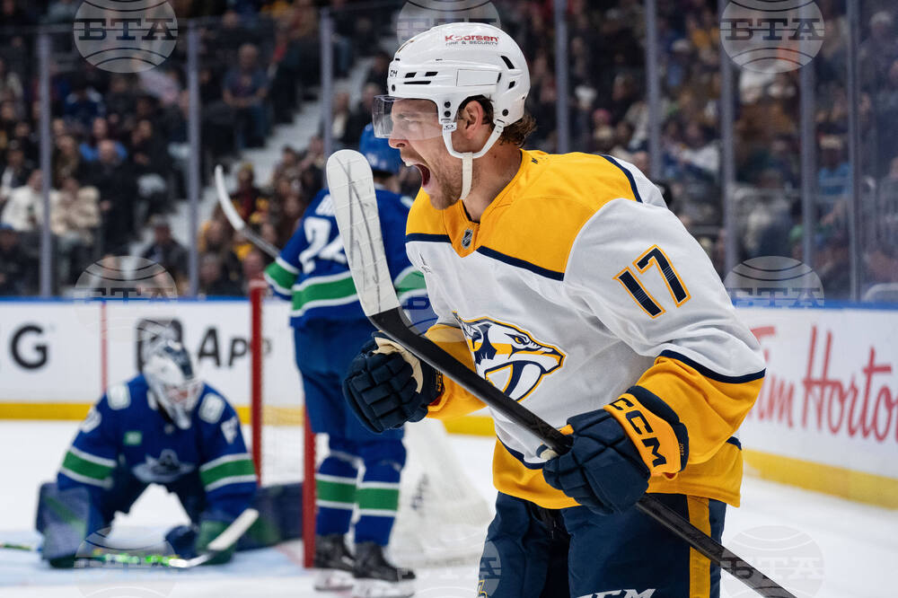 Predators Canucks Hockey