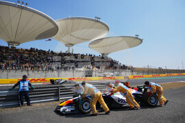 China F1 GP Auto Racing